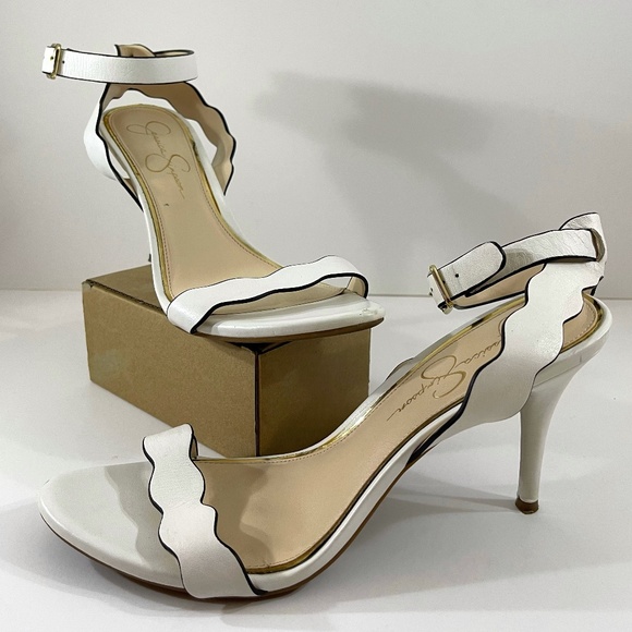 Jessica Simpson Morena Ankle Strap Sandals Heels - Picture 1 of 7